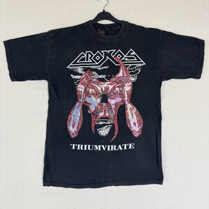 Rare Fiend 1996 Cronos Triumvirate T shirt England Adult Size Large